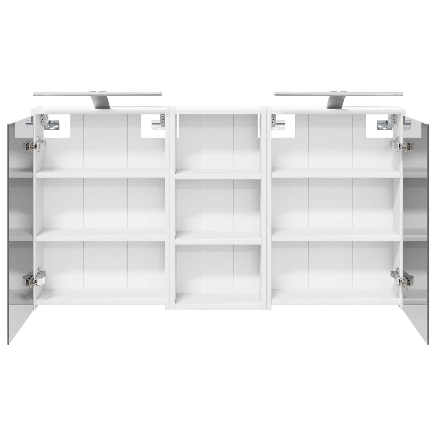 Bathroom Cabinet Set 3 pcs 116 x 16 x 62.5 cm Engineered wood