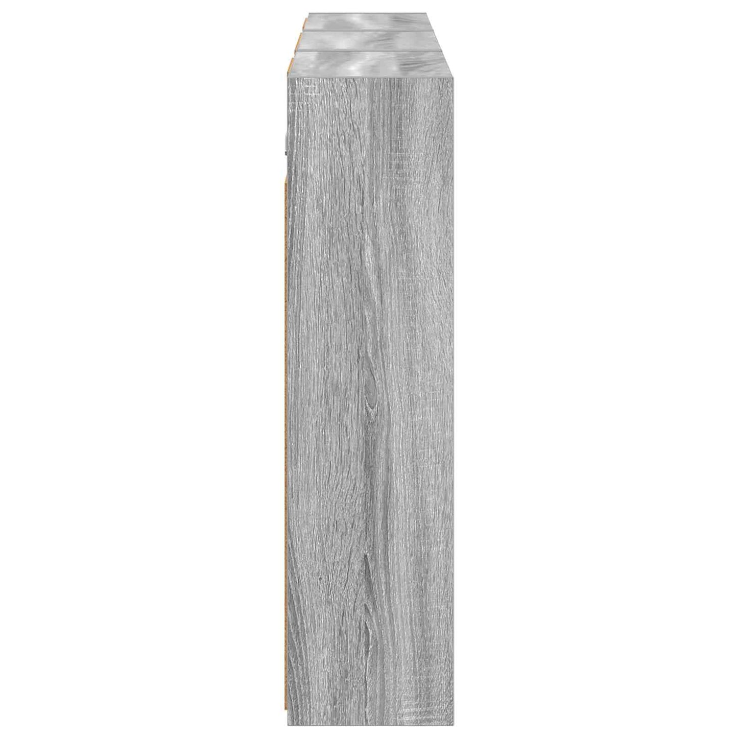 Bathroom Cabinet Set 3 pcs 126 x 16 x 62.5 cm Engineered wood