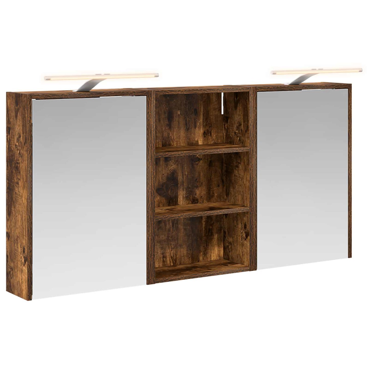Bathroom Cabinet Set 3 pcs 126 x 16 x 62.5 cm Engineered wood