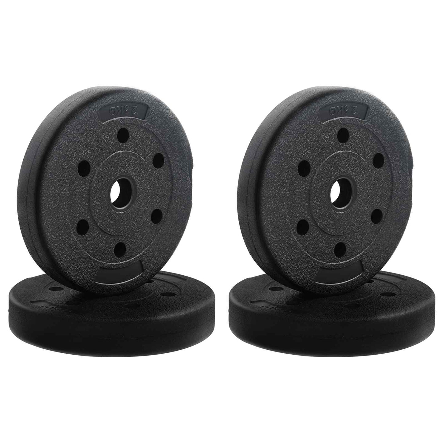 2-in-1 Dumbbell Set 30kg Black and Red