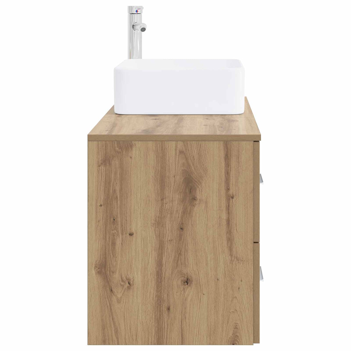 Bathroom Furniture Set 2 pcs Artisan Oak Engineered Wood