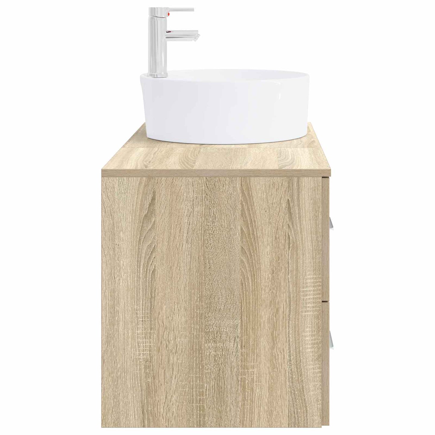 Bathroom Furniture Set 2 pcs Sonoma Oak Engineered Wood