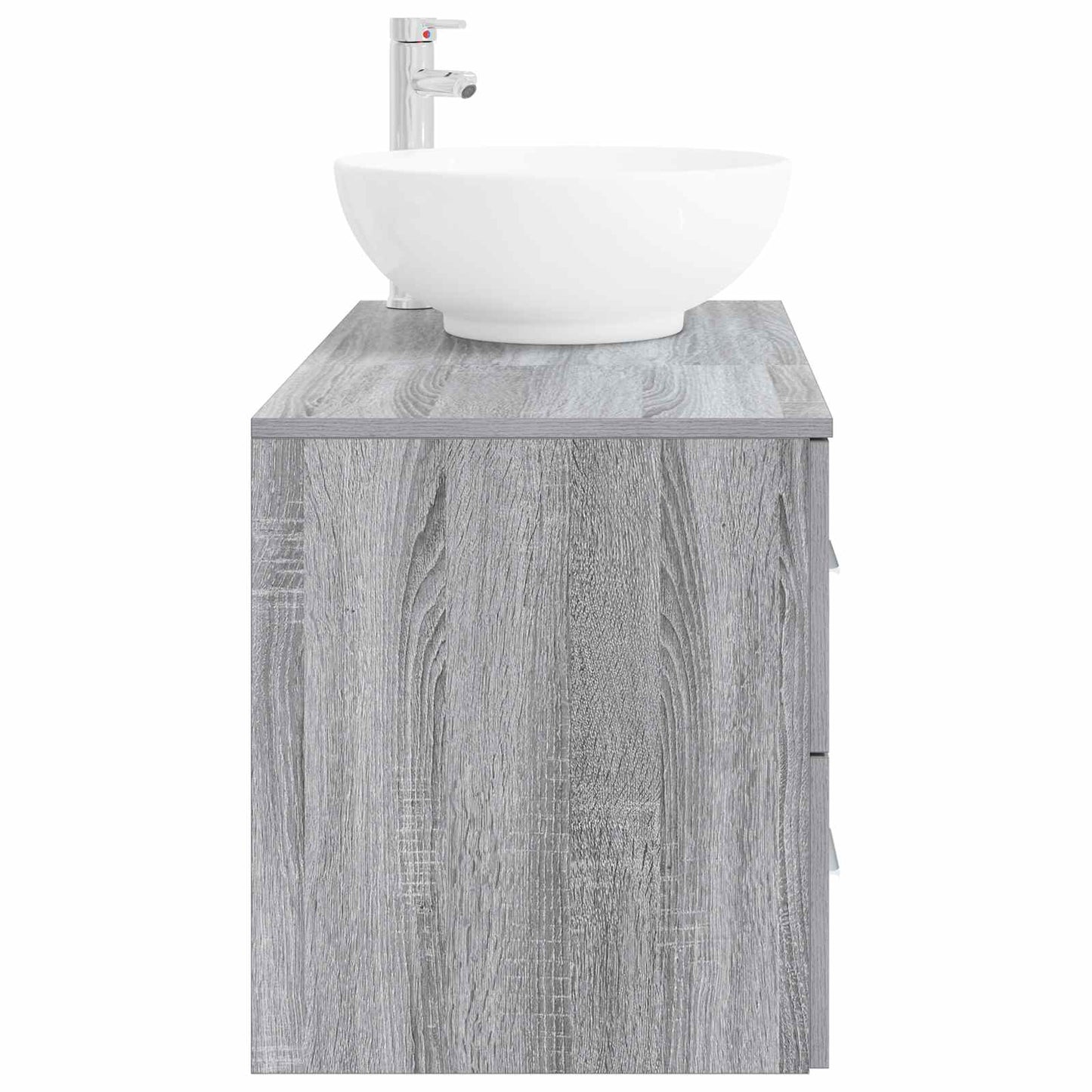 Bathroom Furniture Set 2 pcs Grey Sonoma Engineered Wood