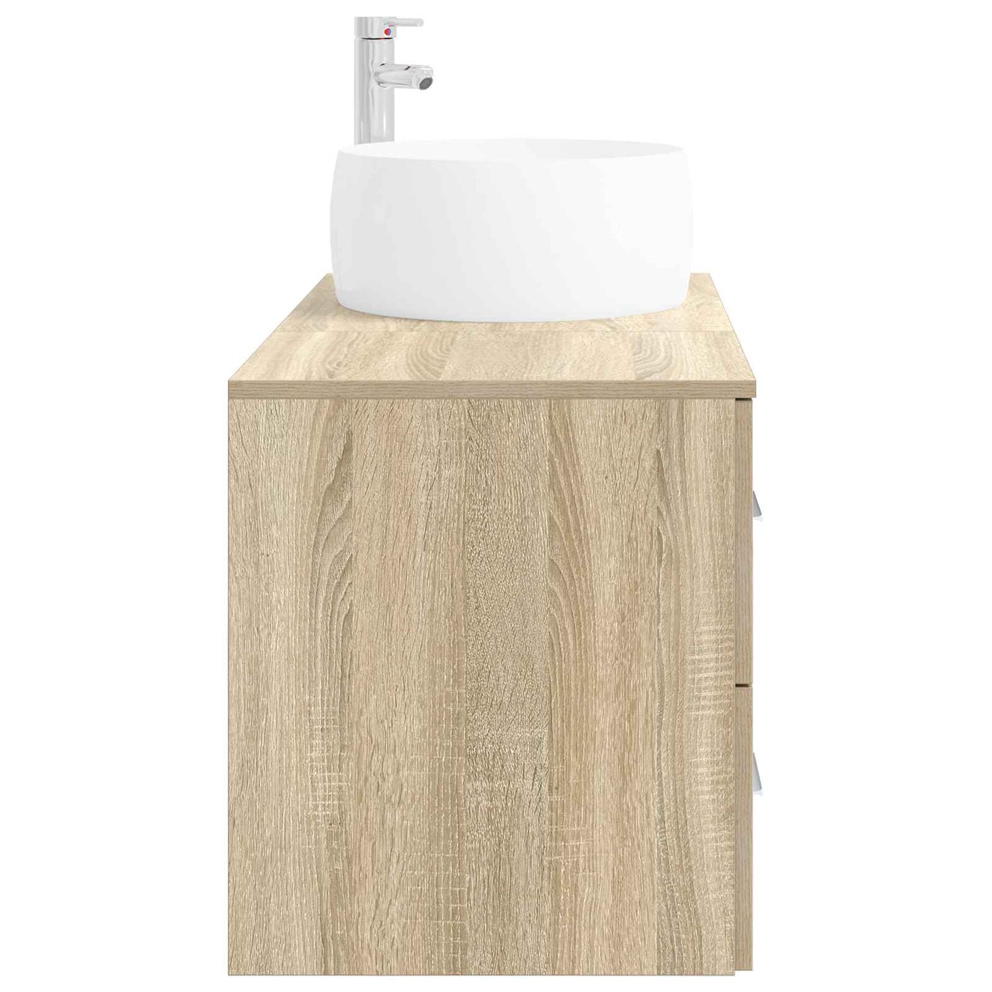Bathroom Furniture Set 2 pcs Sonoma Oak Engineered Wood