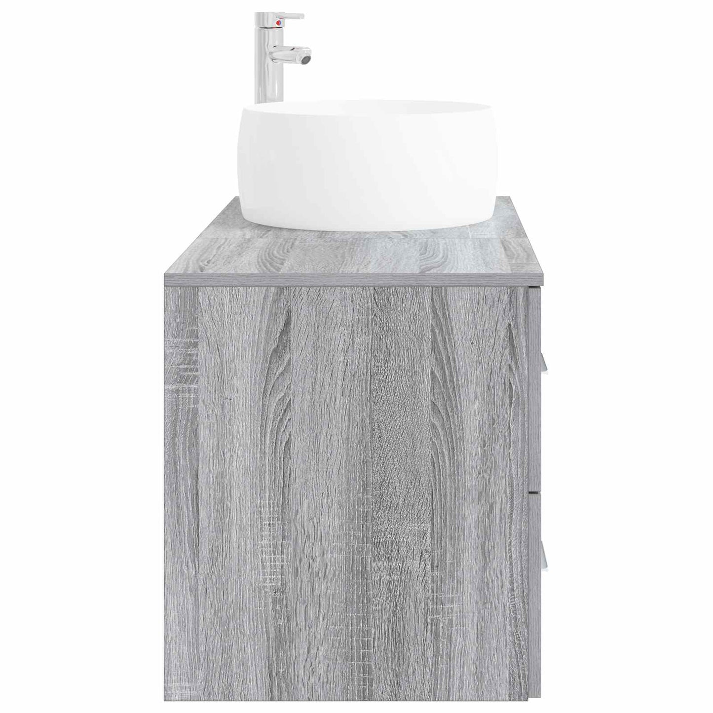 Bathroom Furniture Set 2 pcs Grey Sonoma Engineered Wood