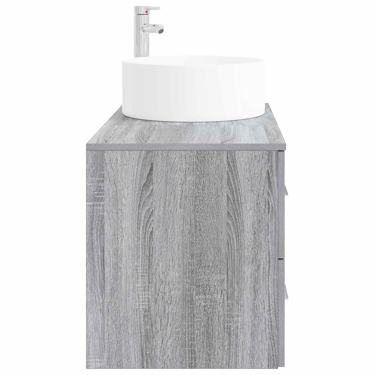 Bathroom Furniture Set 2 pcs Grey Sonoma Engineered Wood