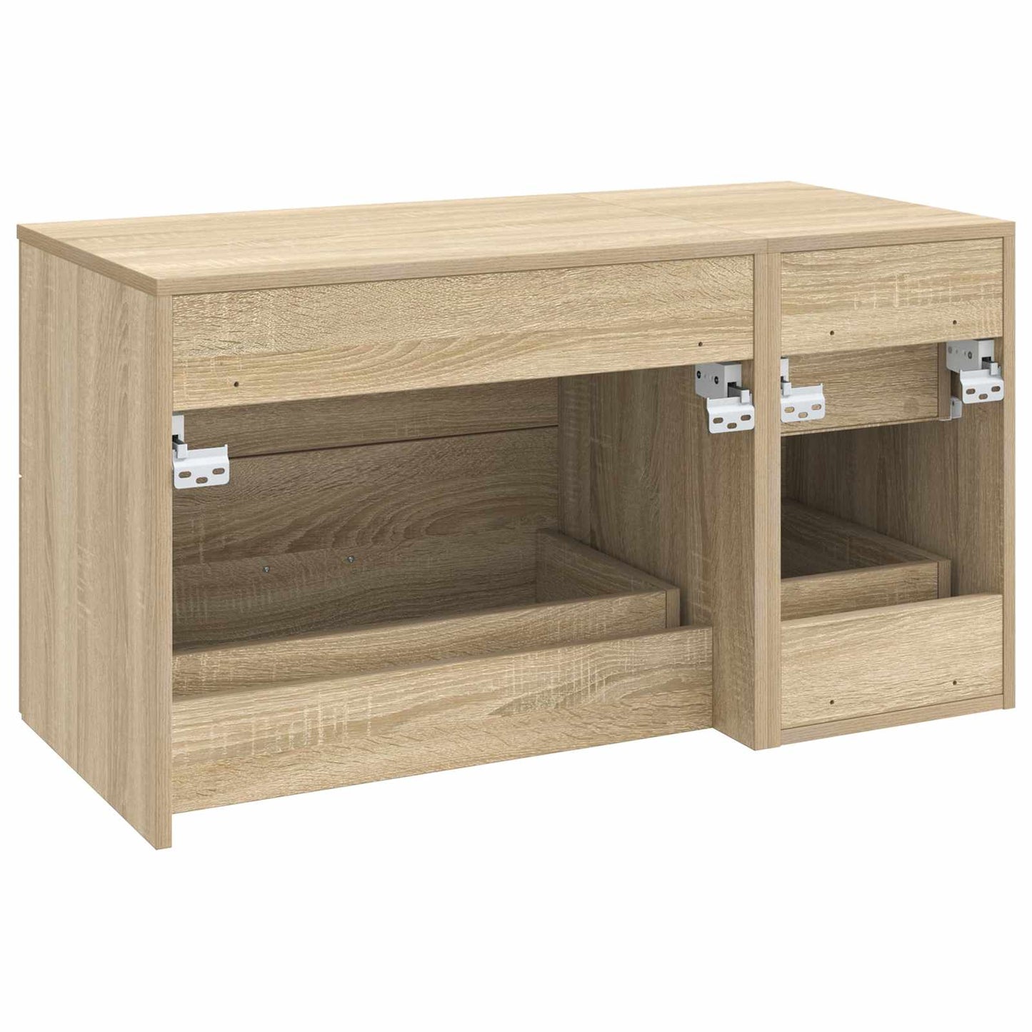 Bathroom Furniture Set 2 pcs Sonoma Oak Engineered Wood