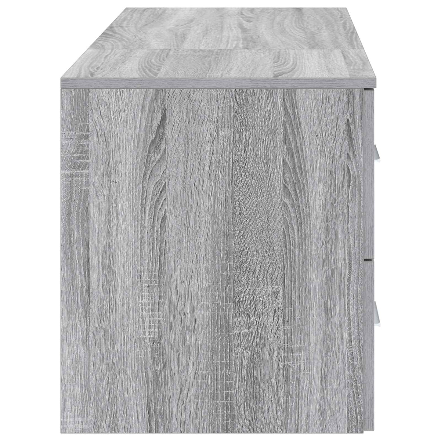 Bathroom Furniture Set 2 pcs Grey Sonoma Engineered Wood