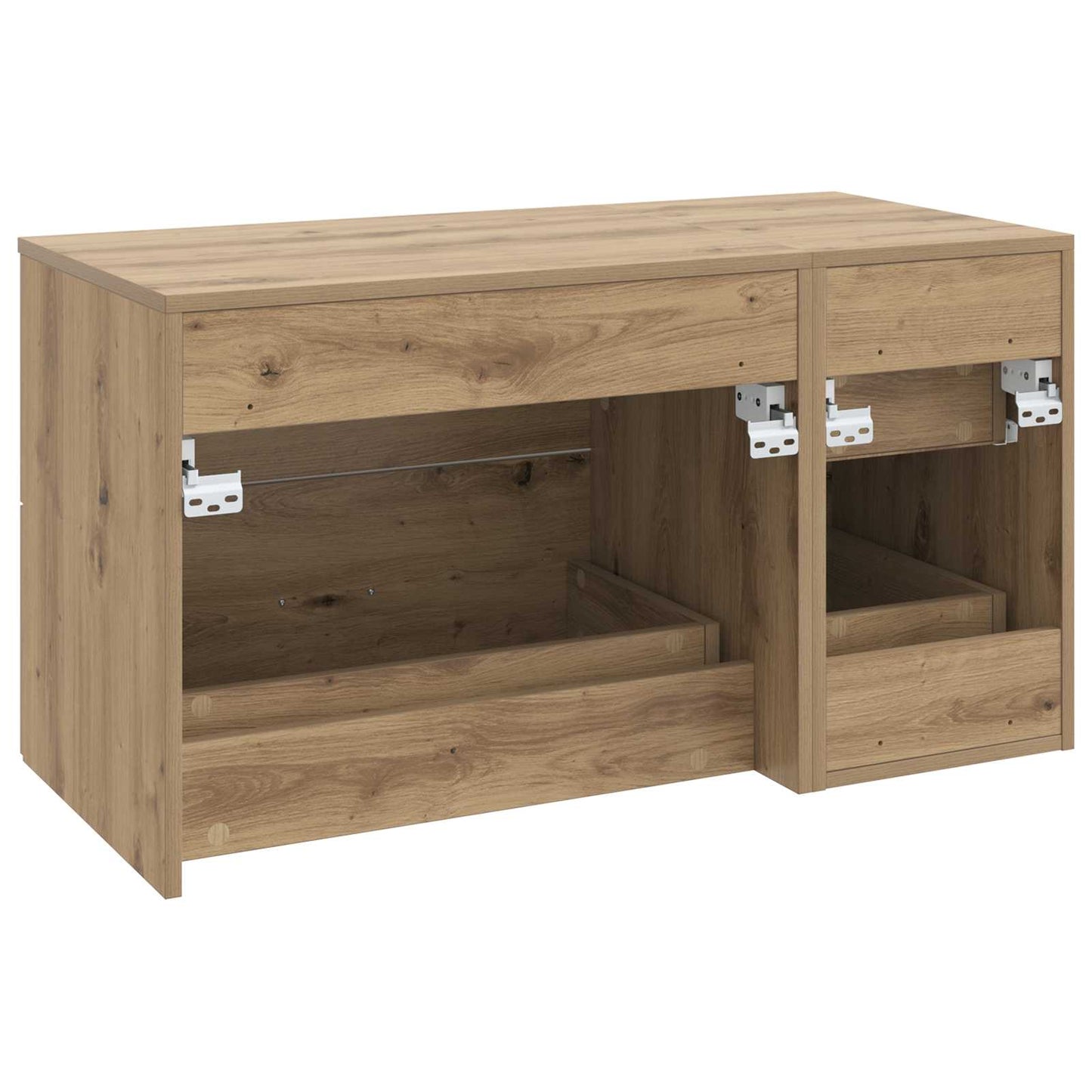 Bathroom Furniture Set 2 pcs Artisan Oak Engineered Wood