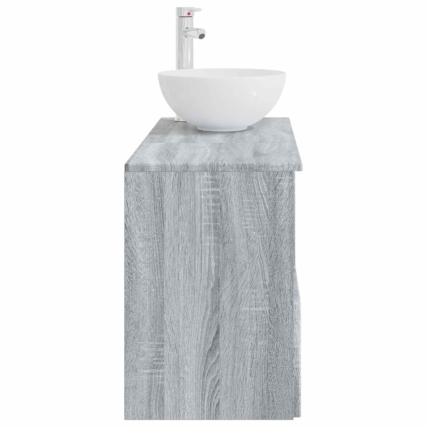 Bathroom Furniture Set 2 pcs Grey Sonoma Engineered Wood