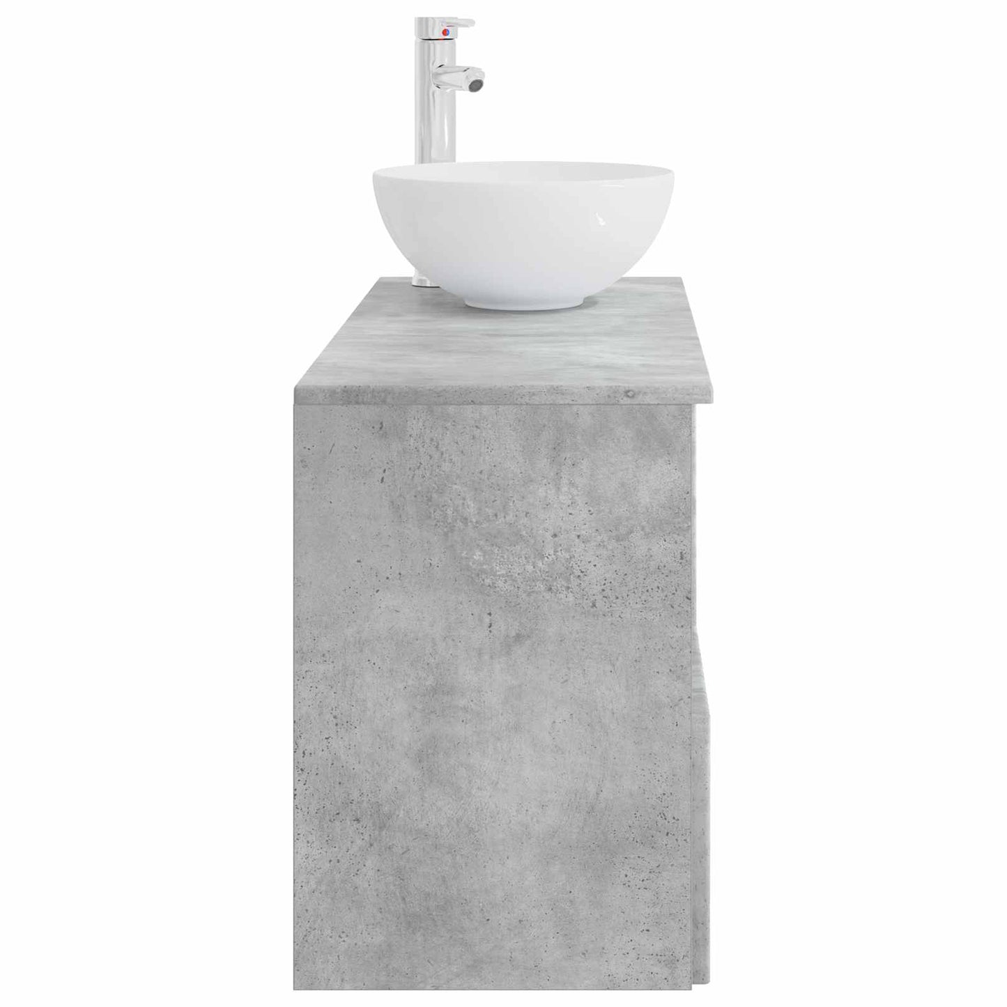 Bathroom Furniture Set 2 pcs Concrete Grey Engineered Wood