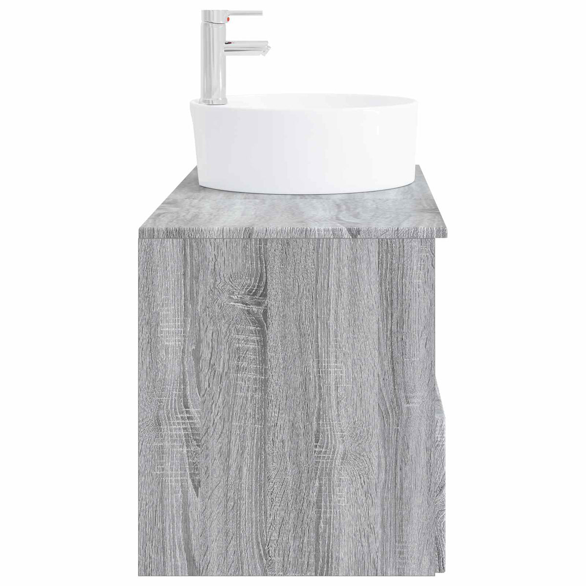 Bathroom Cabinet Set 2 pcs Grey Sonoma 79.5 x 44.5 x 82 cm