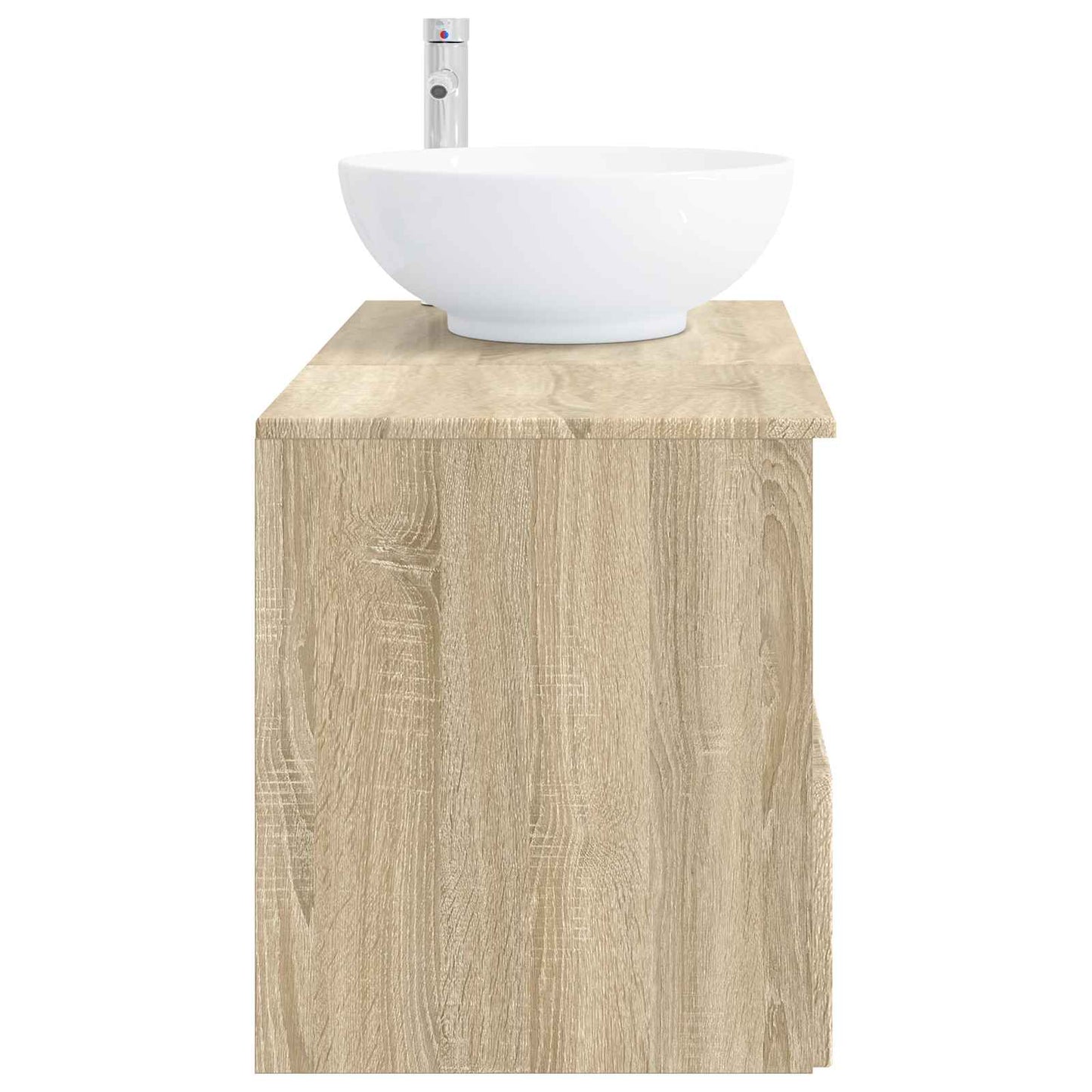Bathroom Furniture Set 2 pcs Sonoma Oak Engineered Wood