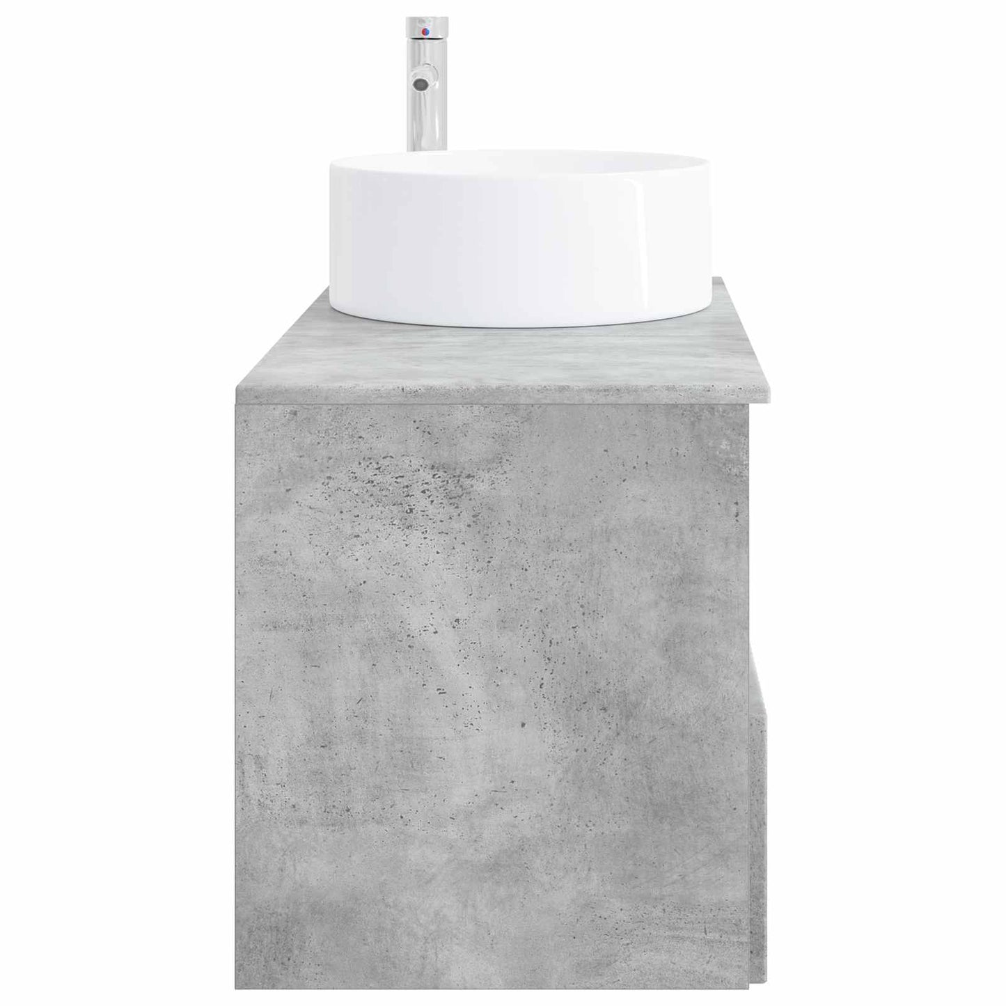 Bathroom Furniture Set 2 pcs Concrete Grey Engineered Wood
