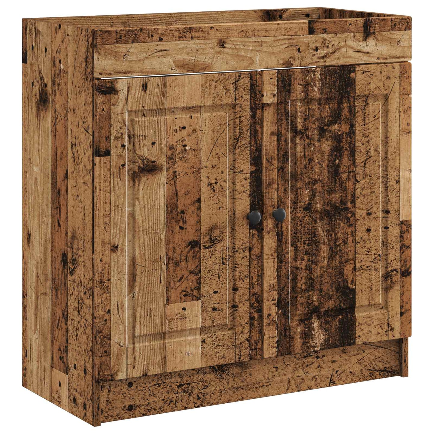 Bathroom Furniture Set Old Wood 56 x 37.5 x 81 cm