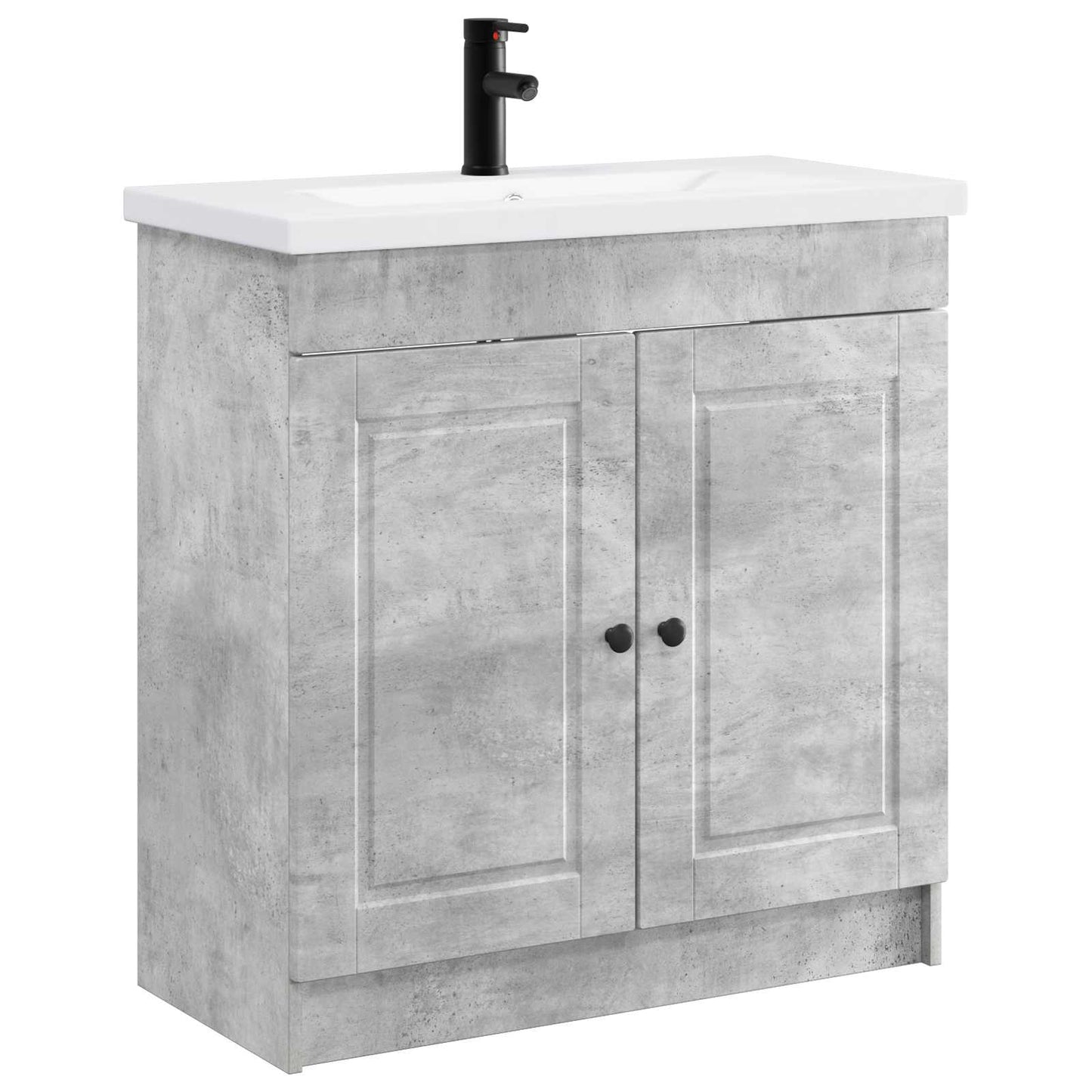 Bathroom Furniture Set Concrete Grey 78.5 x 37.5 x 81 cm