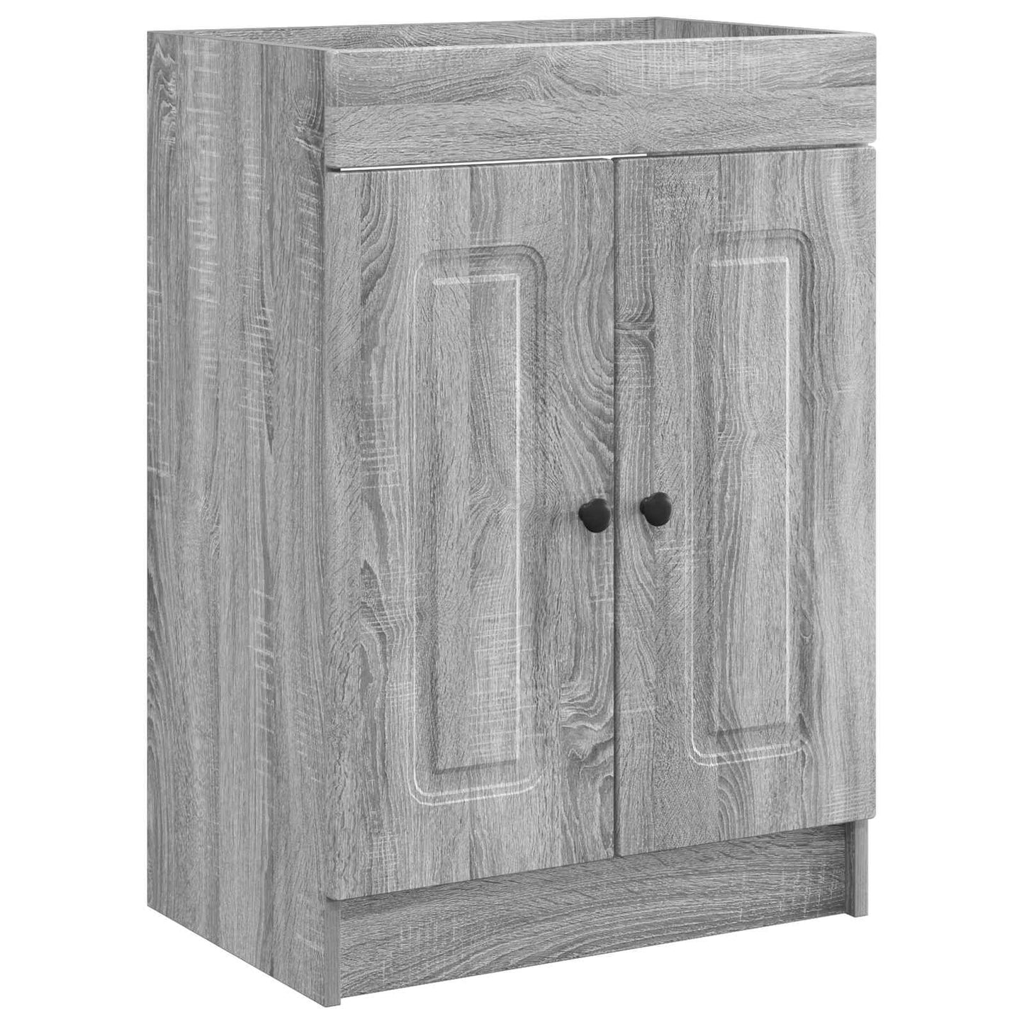 Bathroom Furniture Set Grey Sonoma 56 x 37.5 x 81 cm