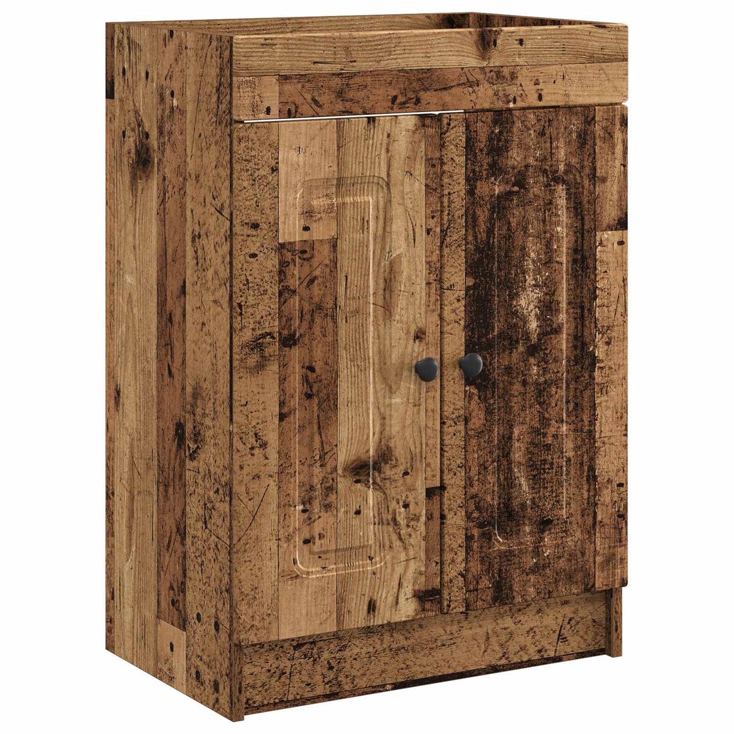 Bathroom Furniture Set Old Wood 56 x 37.5 x 81 cm