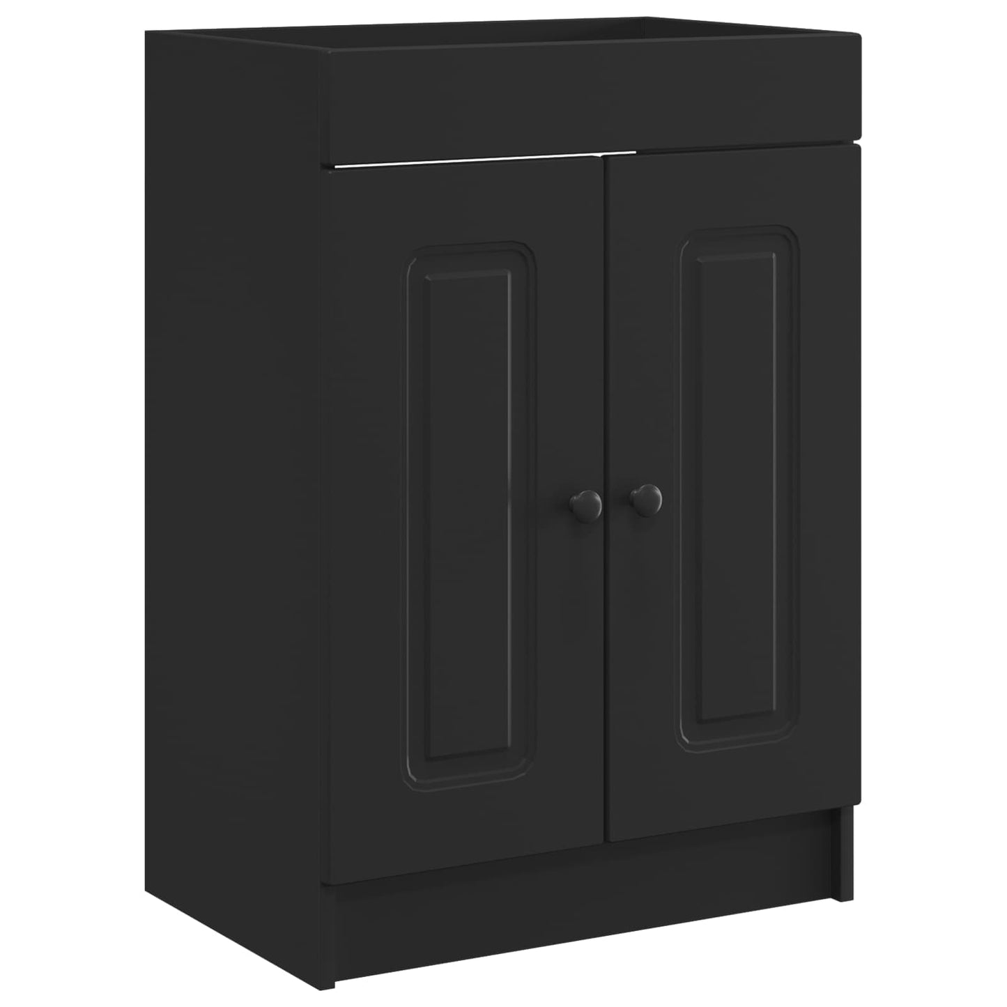Bathroom Furniture Set Black 78.5 x 37.5 x 81 cm