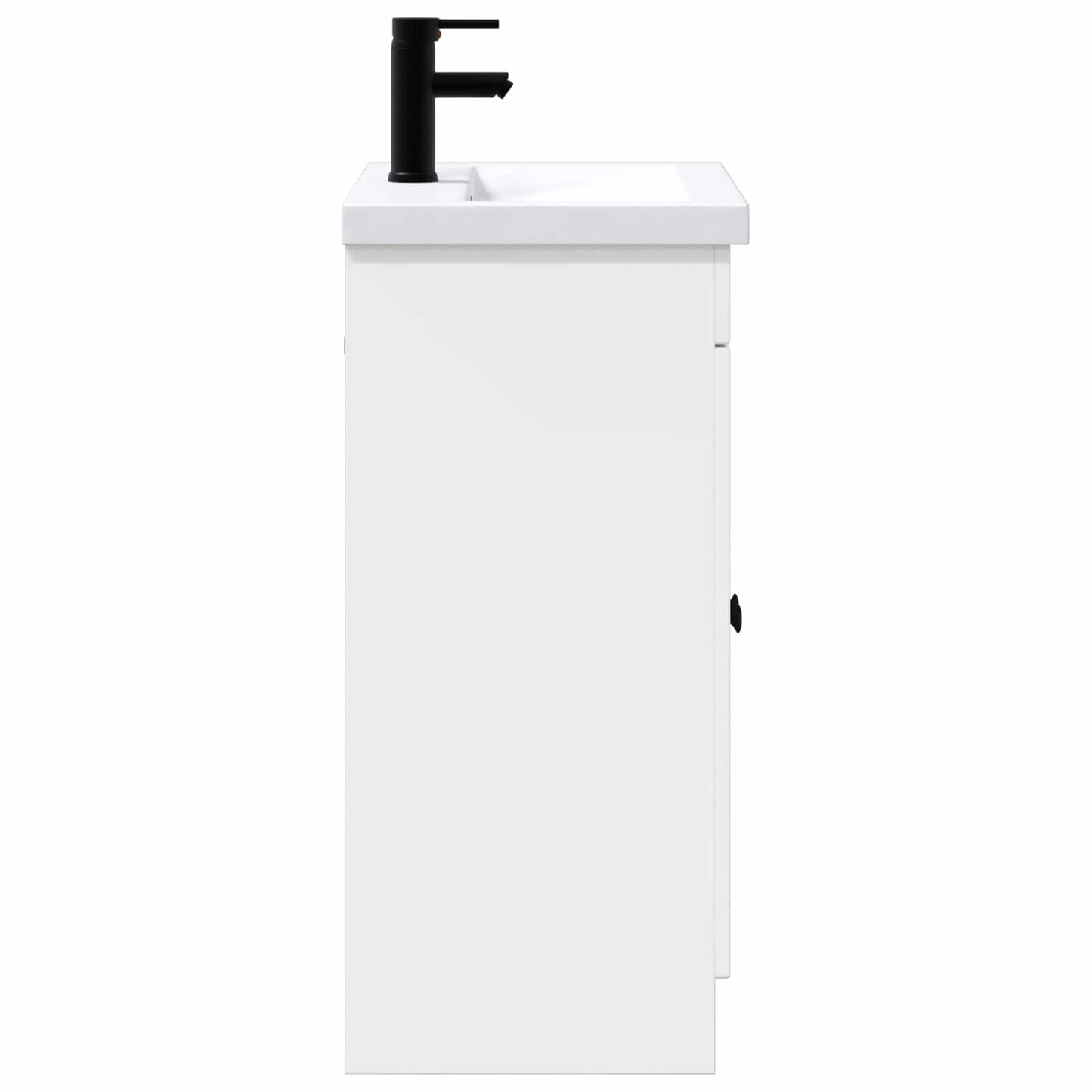 Bathroom Furniture Set High Gloss White 78.5 x 37.5 x 81 cm
