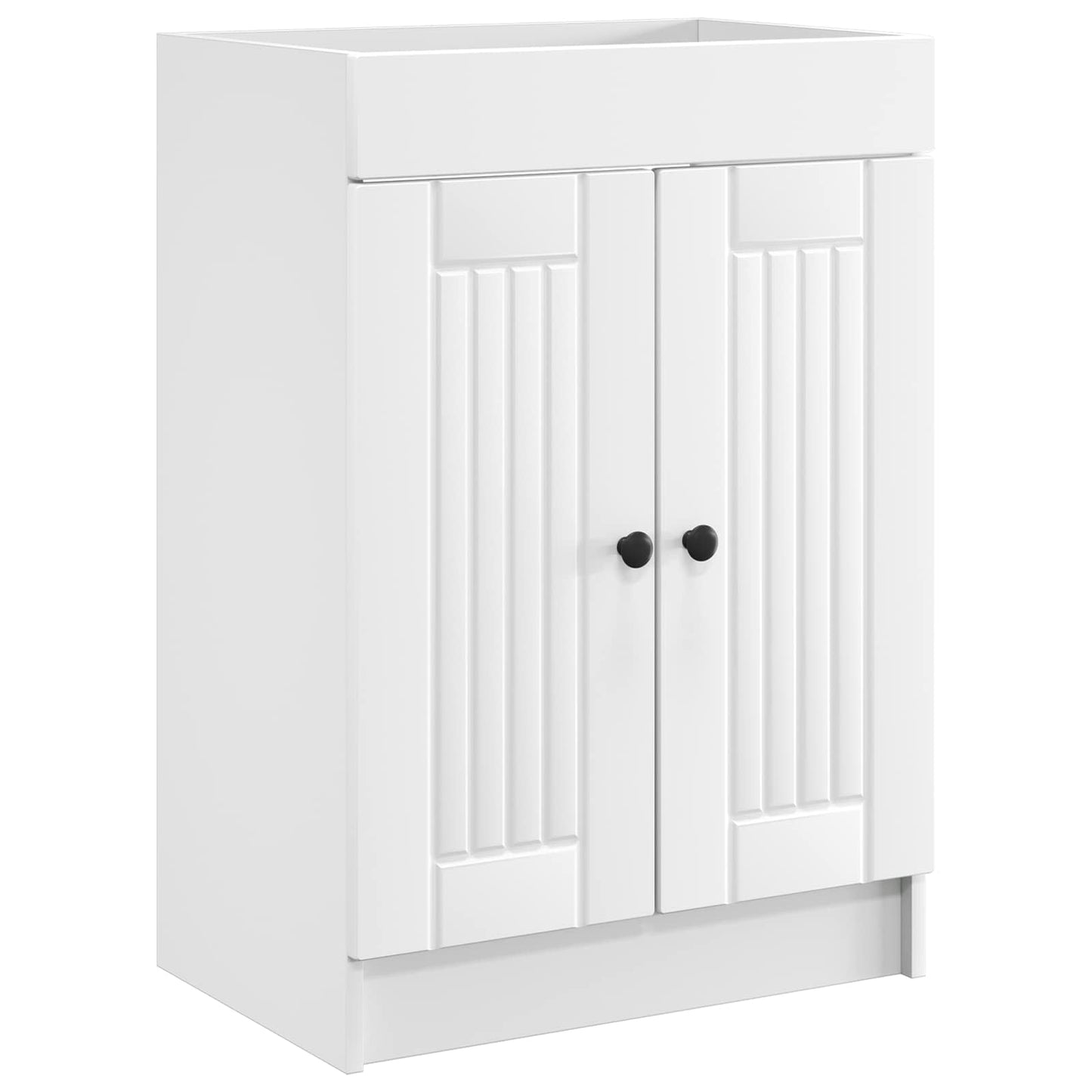 Bathroom Furniture Set White 56 x 37.5 x 81 cm Engineered Wood