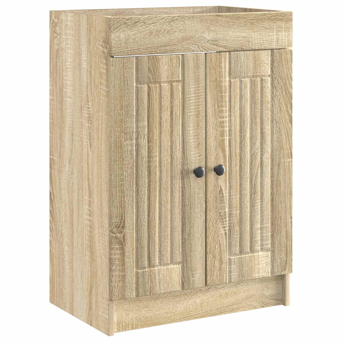 Bathroom Furniture Set Sonoma Oak 56 x 37.5 x 81 cm