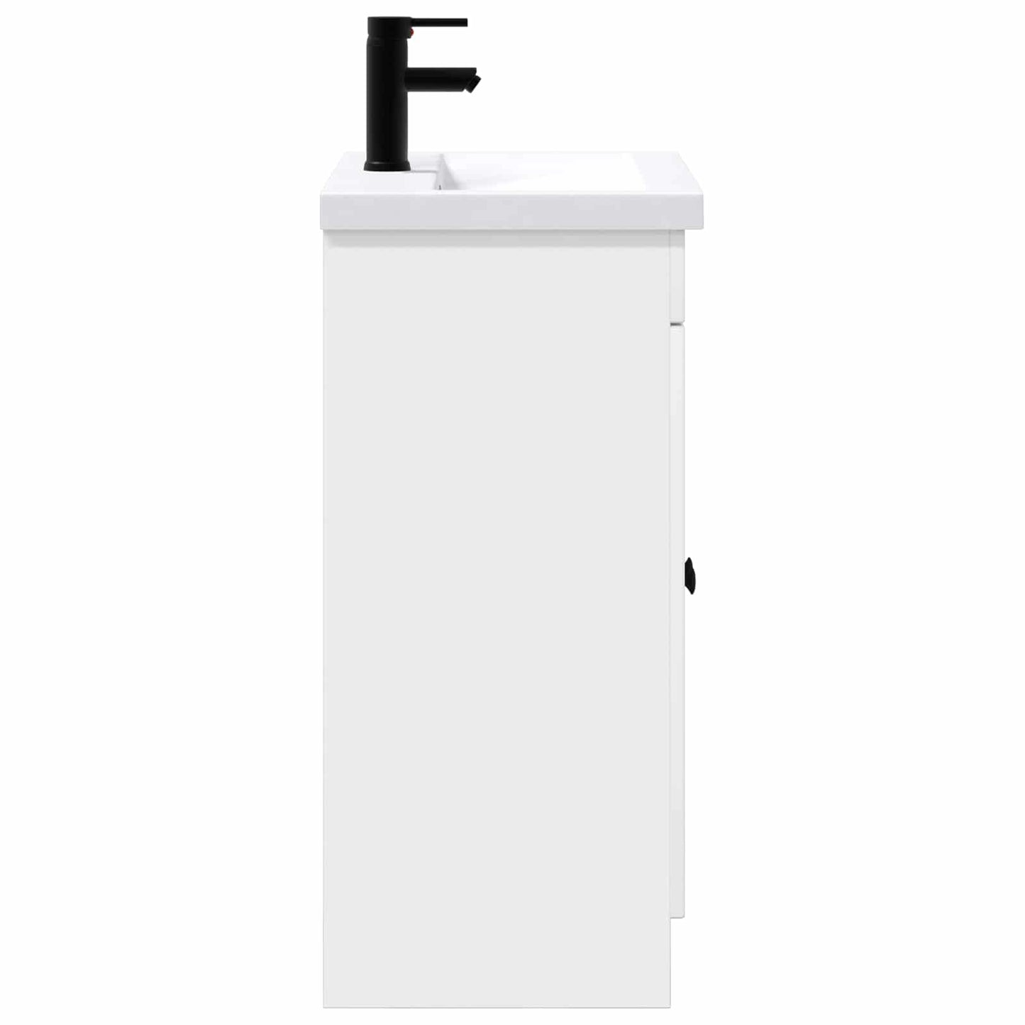 Bathroom Furniture Set High Gloss White 56 x 37.5 x 81 cm