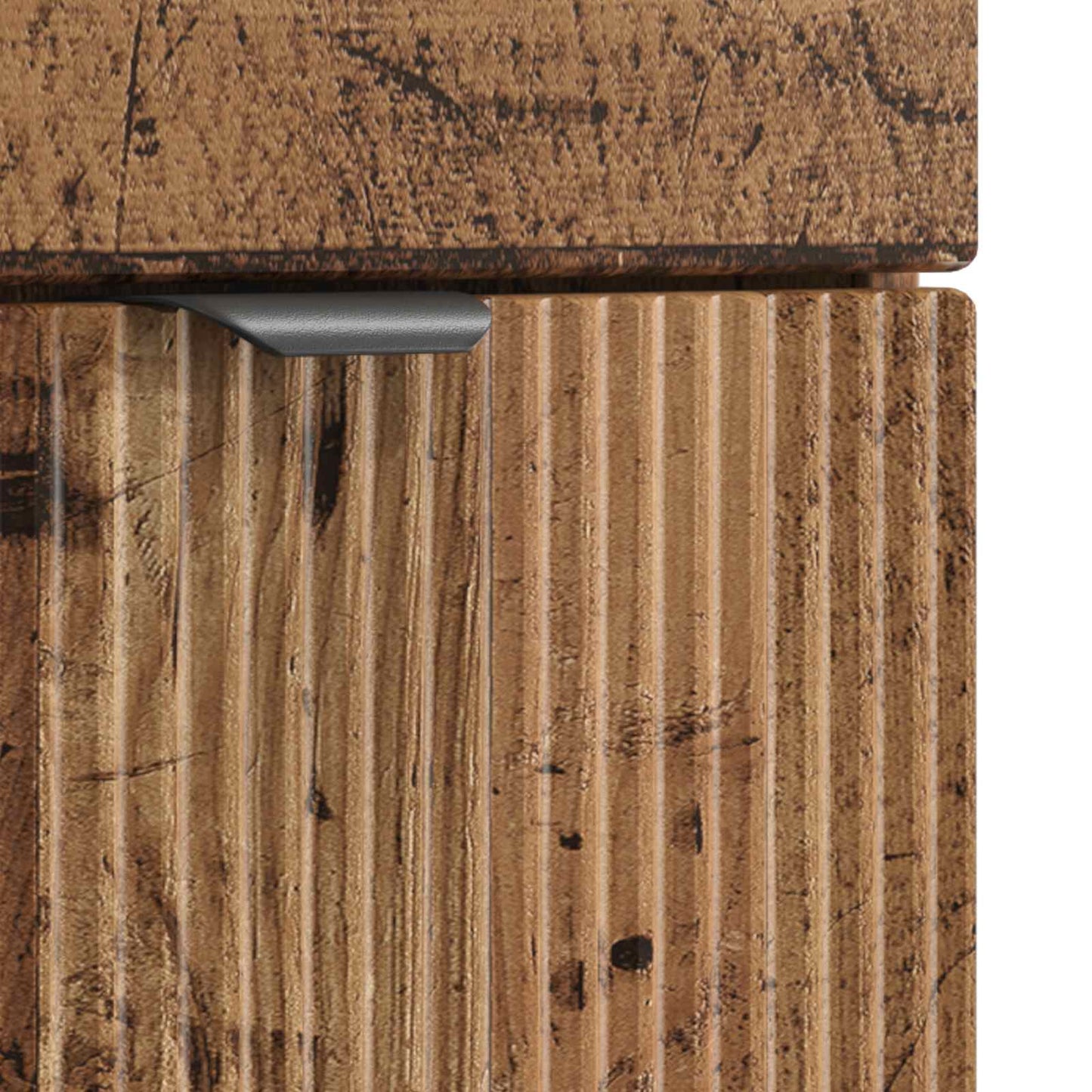 Bathroom Furniture Set Old Wood Engineered Wood