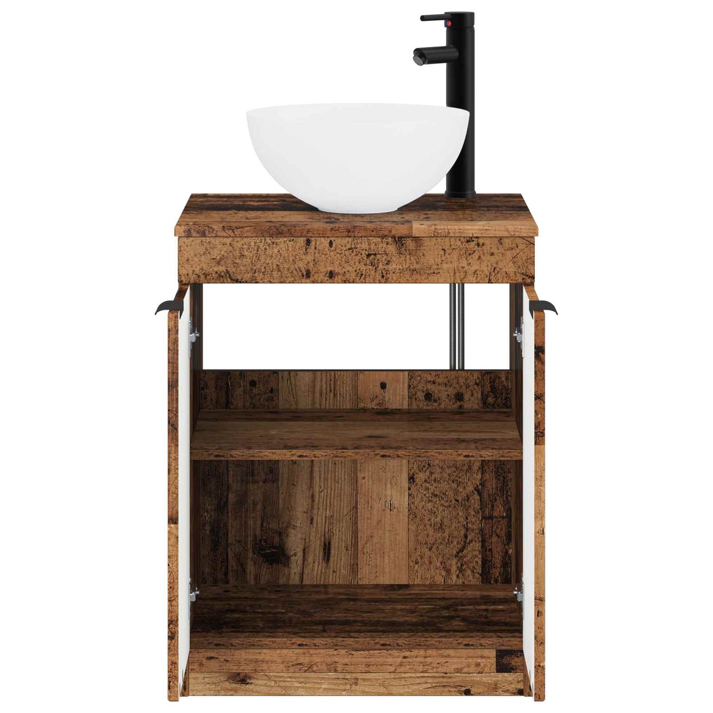 Bathroom Furniture Set Old Wood Engineered Wood
