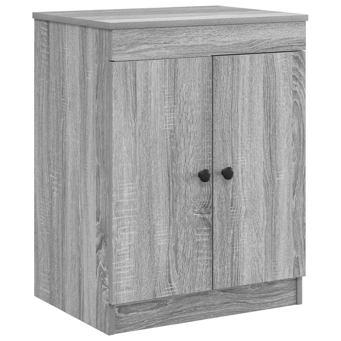 Bathroom Furniture Set Grey Sonoma Engineered Wood