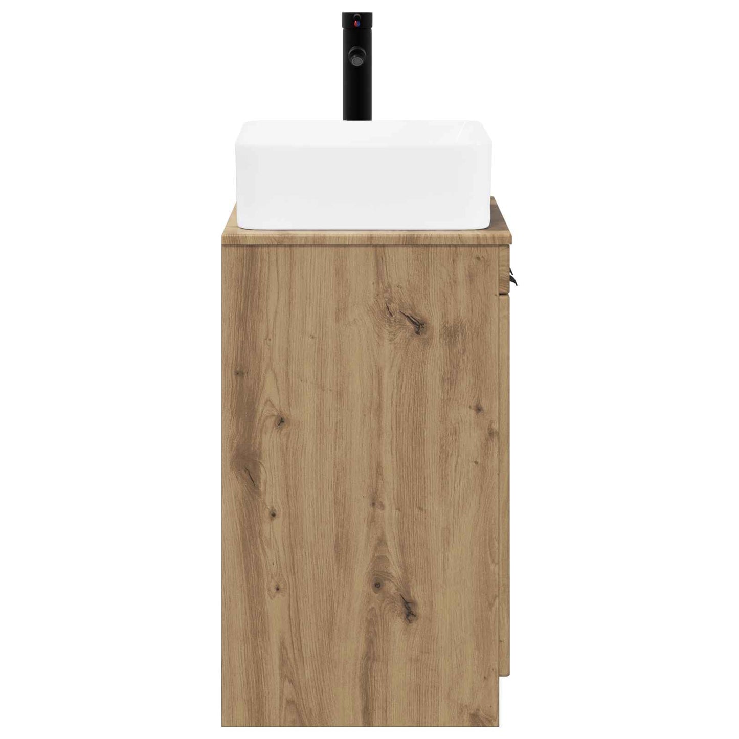 Bathroom Furniture Set Artisan Oak Engineered Wood