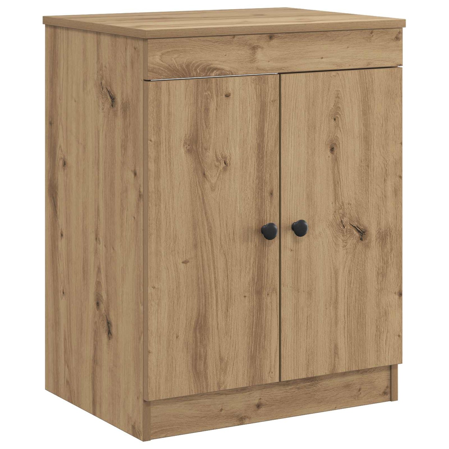 Bathroom Furniture Set Artisan Oak Engineered Wood