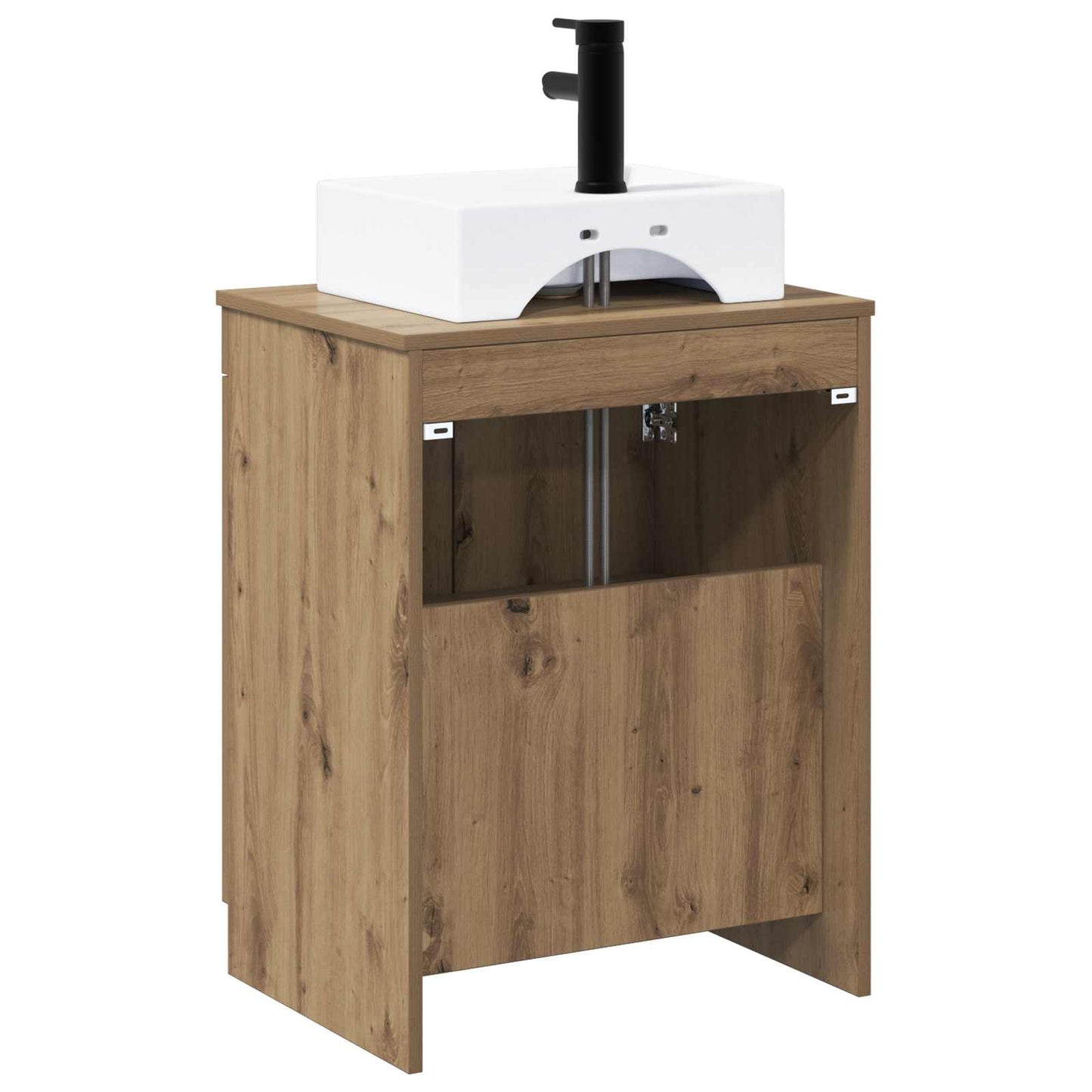 Bathroom Furniture Set Artisan Oak Engineered Wood