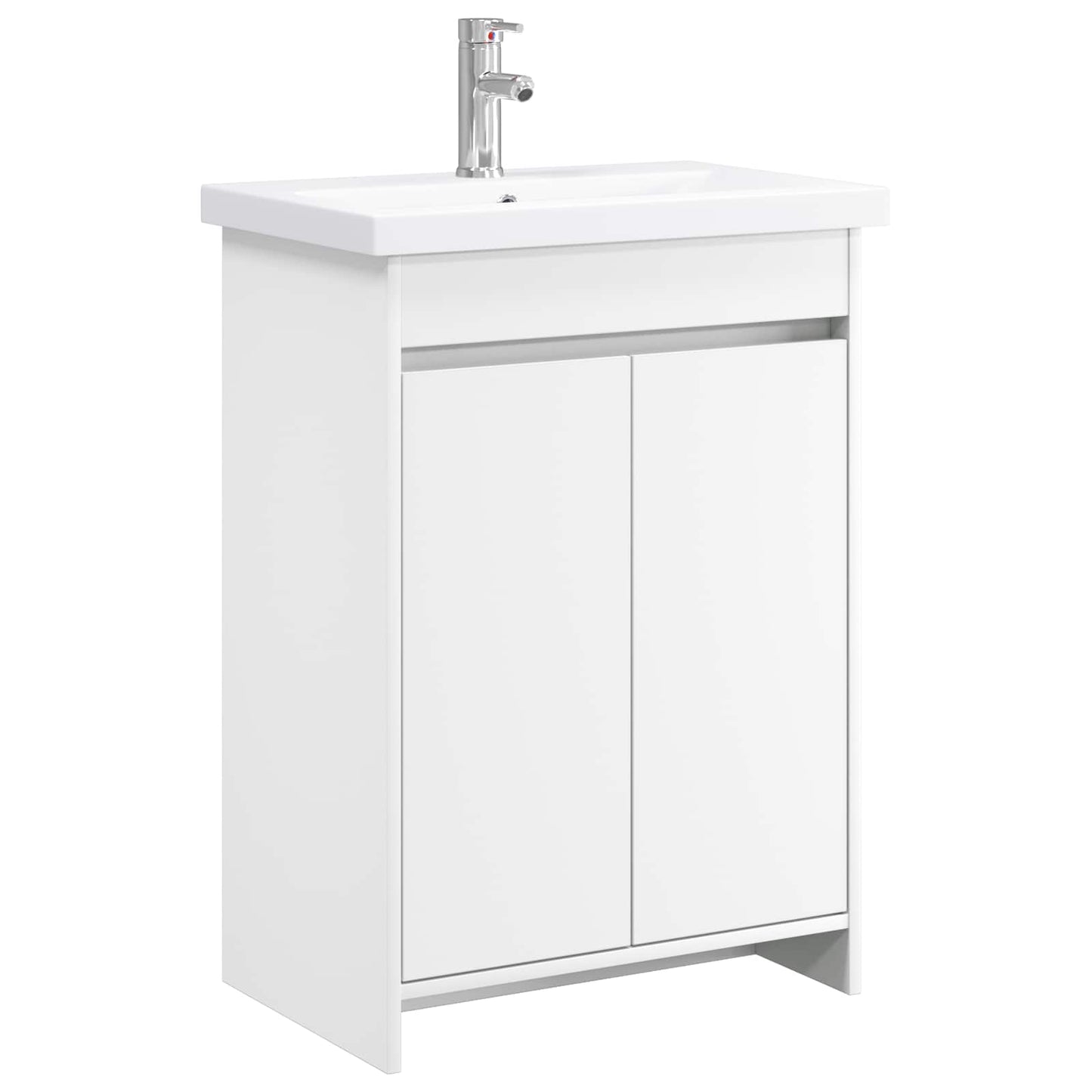 Bathroom Furniture Set White 61 x 40 x 84.5 cm Engineered Wood