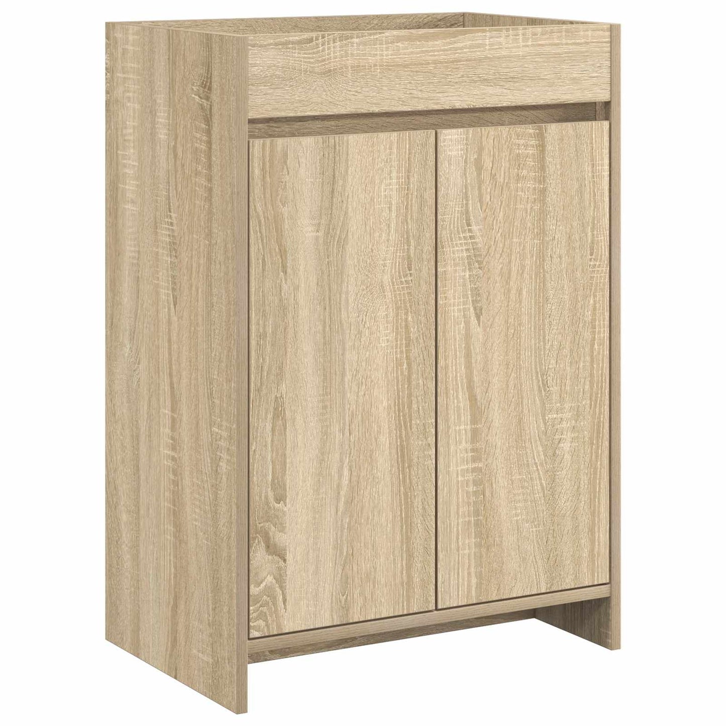 Bathroom Furniture Set Sonoma Oak 61 x 40 x 84.5 cm