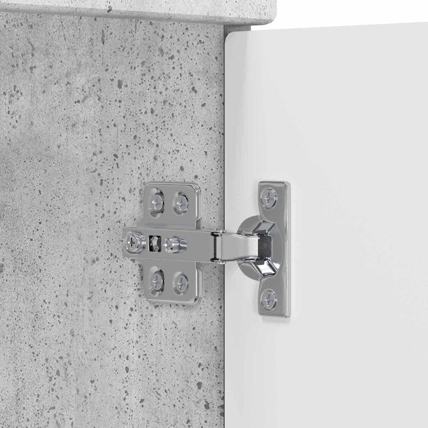 Bathroom Furniture Set Concrete Grey 61 x 40 x 84.5 cm