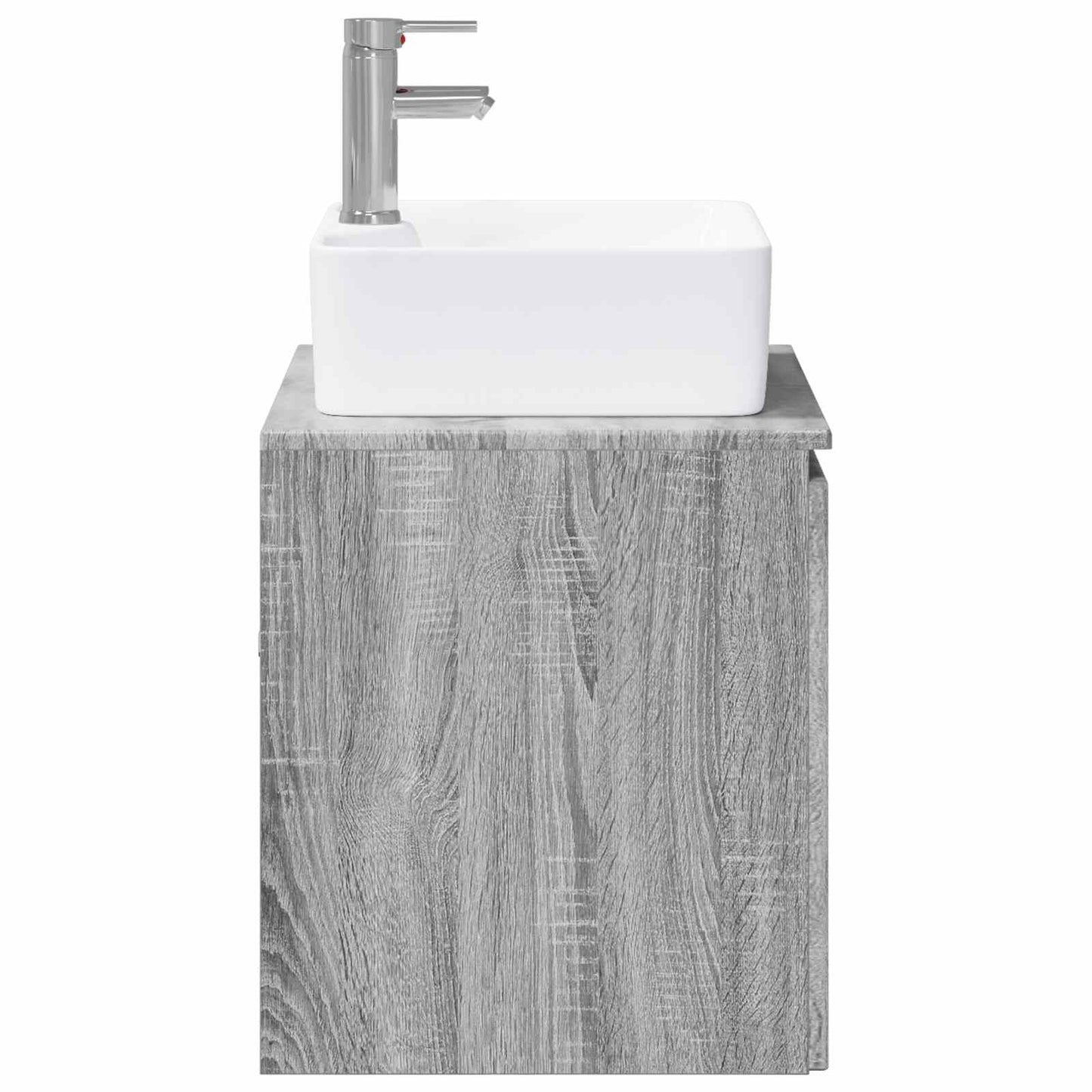 Bathroom Furniture Set Grey Sonoma Engineered Wood