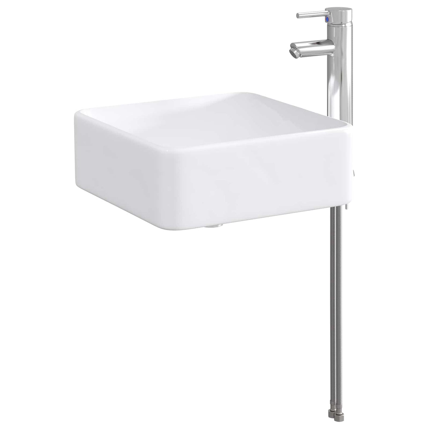 Bathroom Furniture Set Concrete Grey Engineered Wood
