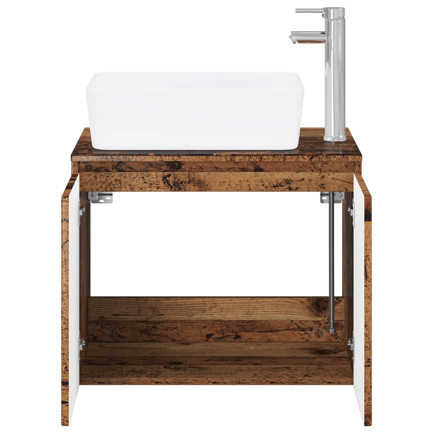 Bathroom Furniture Set Old Wood Engineered Wood