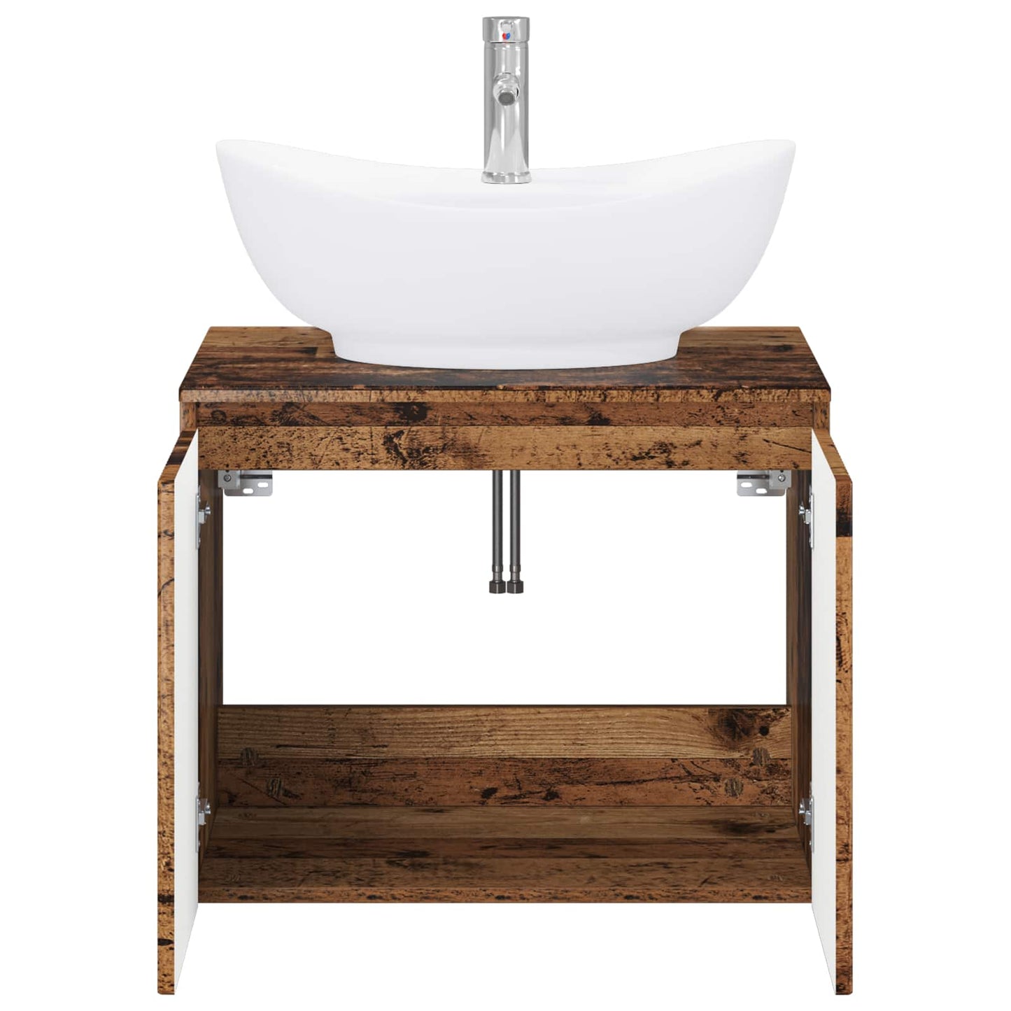 Bathroom Furniture Set Old Wood Engineered Wood