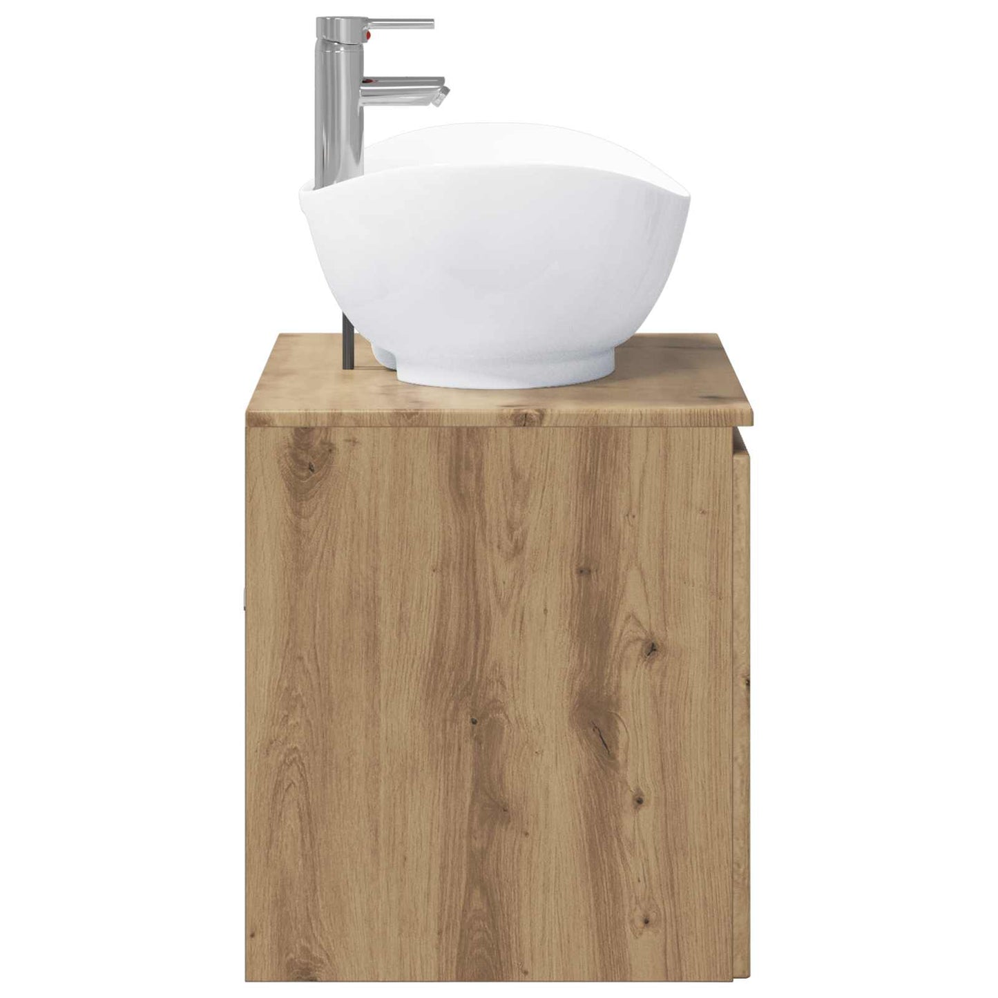 Bathroom Furniture Set Artisan Oak Engineered Wood