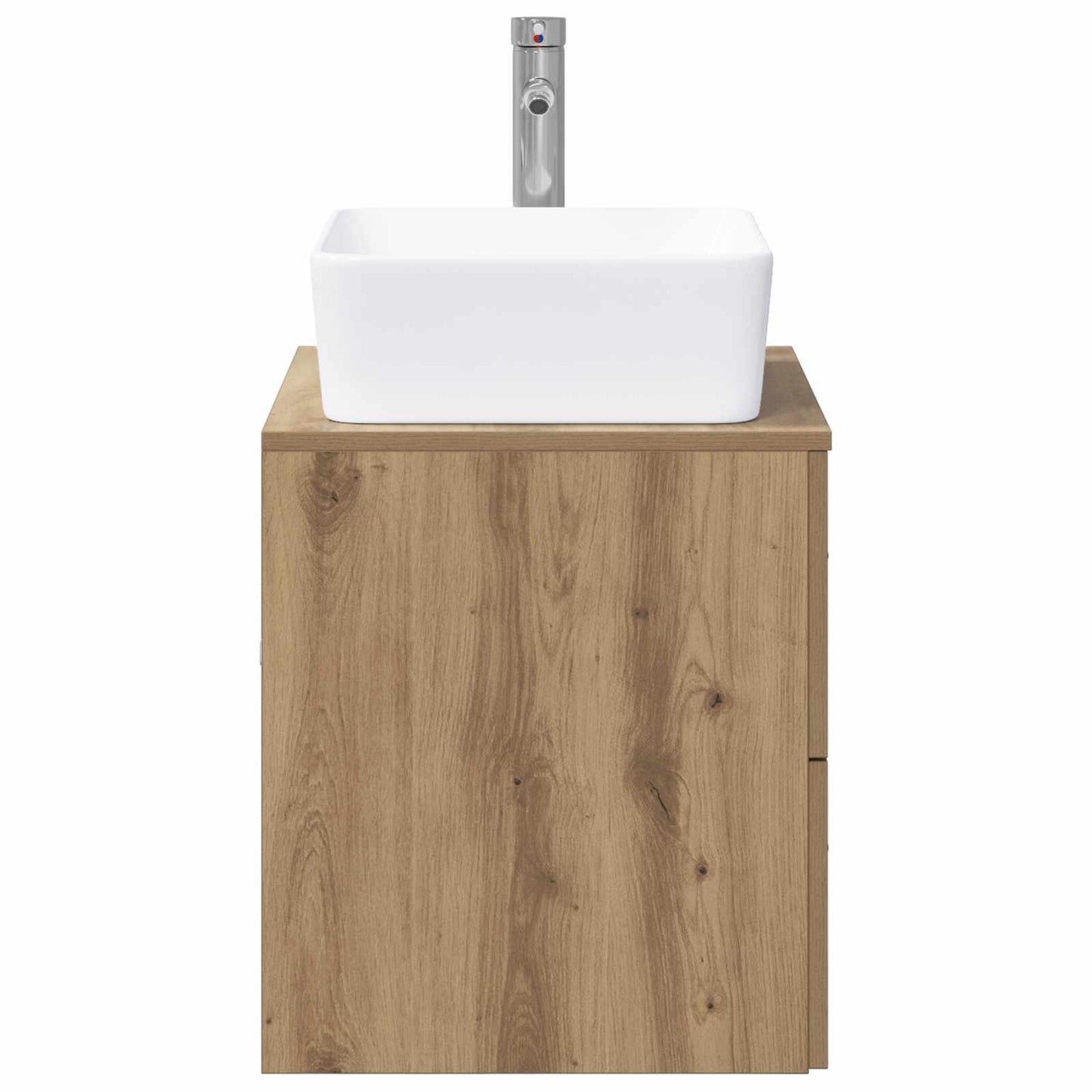 Bathroom Furniture Set Artisan Oak Engineered Wood