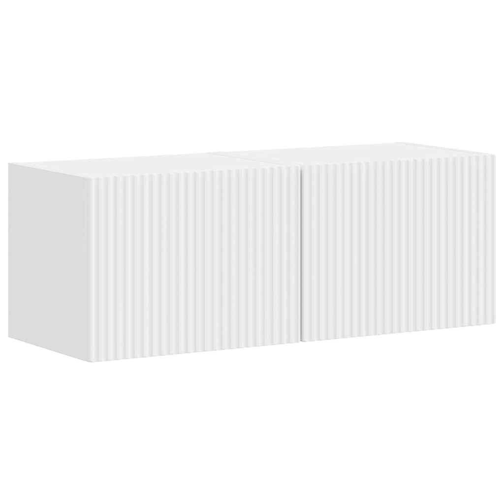 TV Wall Cabinet 2 pcs White 39 x 31 x 29.5 cm Engineered Wood