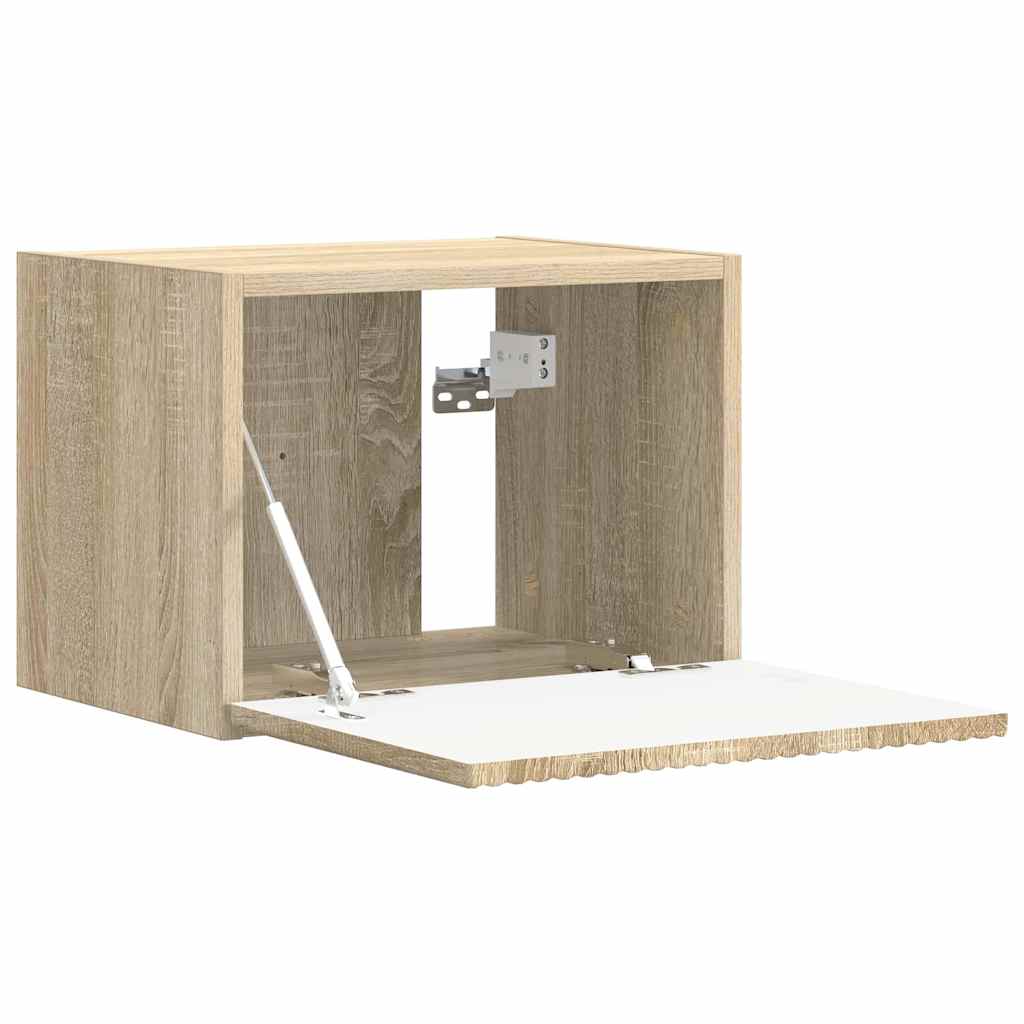TV Wall Cabinet Sonoma 39 x 31 x 29.5 cm Engineered Wood