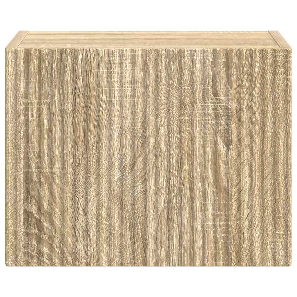 TV Wall Cabinet Sonoma 39 x 31 x 29.5 cm Engineered Wood