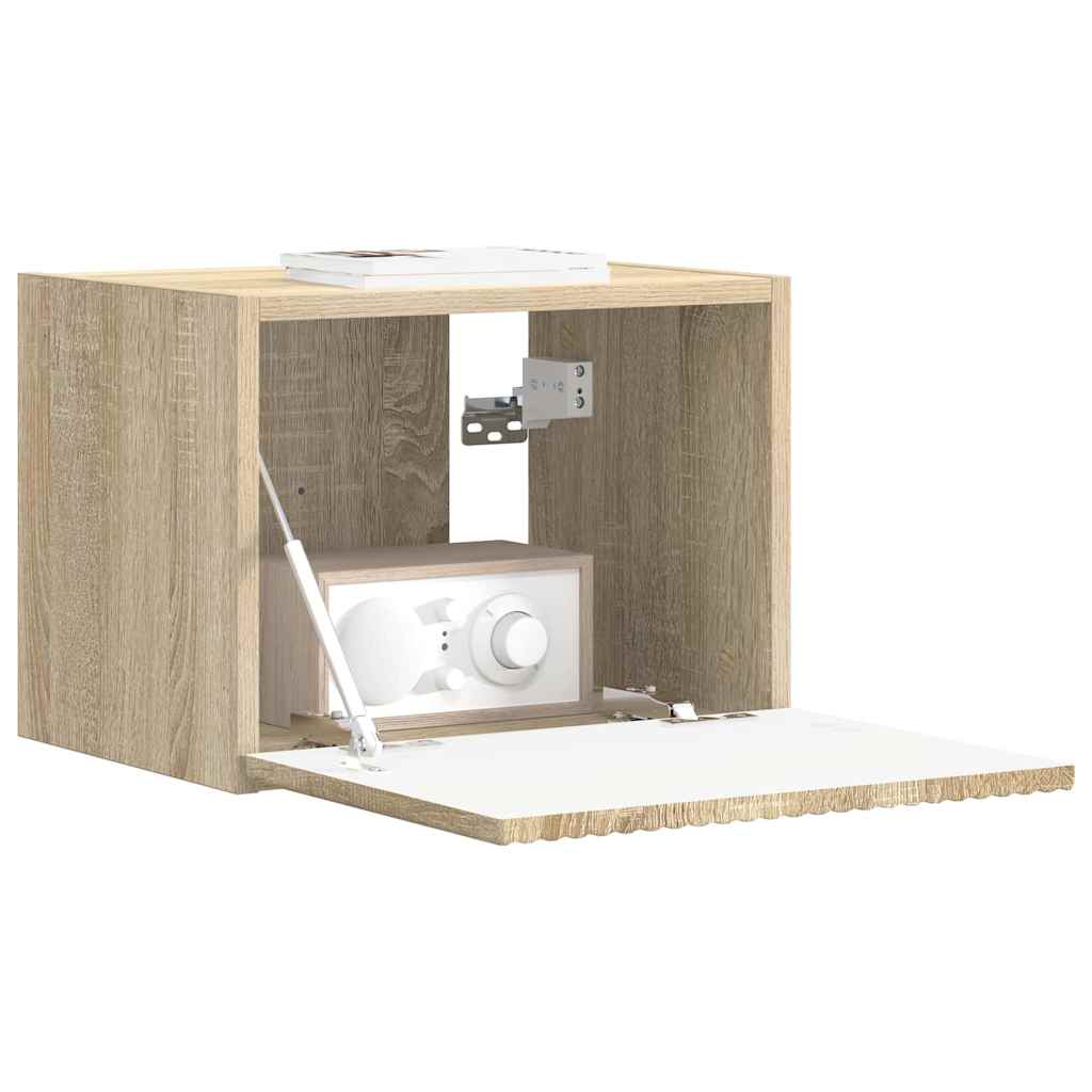 TV Wall Cabinet Sonoma 39 x 31 x 29.5 cm Engineered Wood