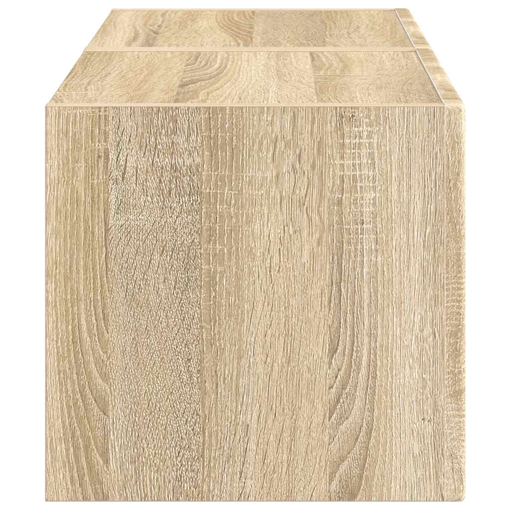 TV Wall Cabinet 2 pcs Sonoma 39 x 31 x 29.5 cm Engineered Wood