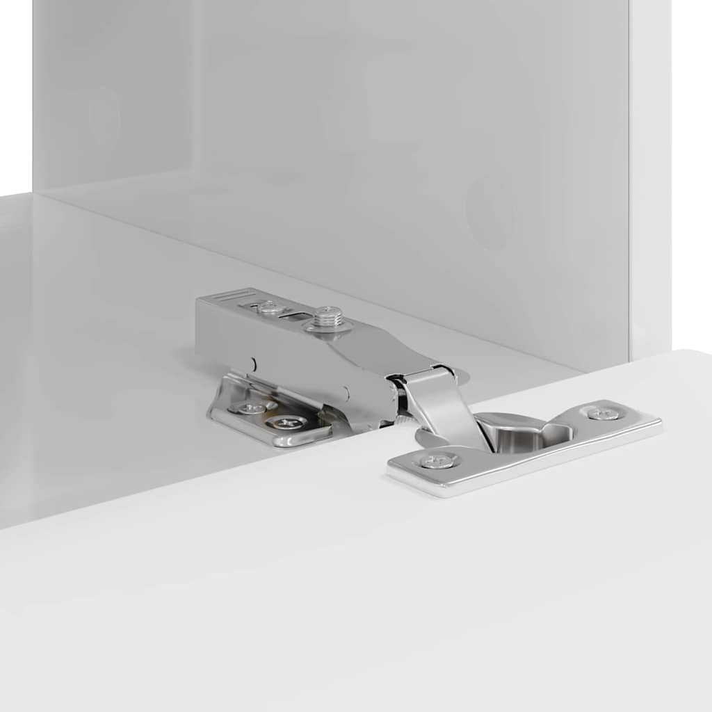 TV Wall Cabinet 2 pcs Gloss White 39 x 31 x 29.5 cm
