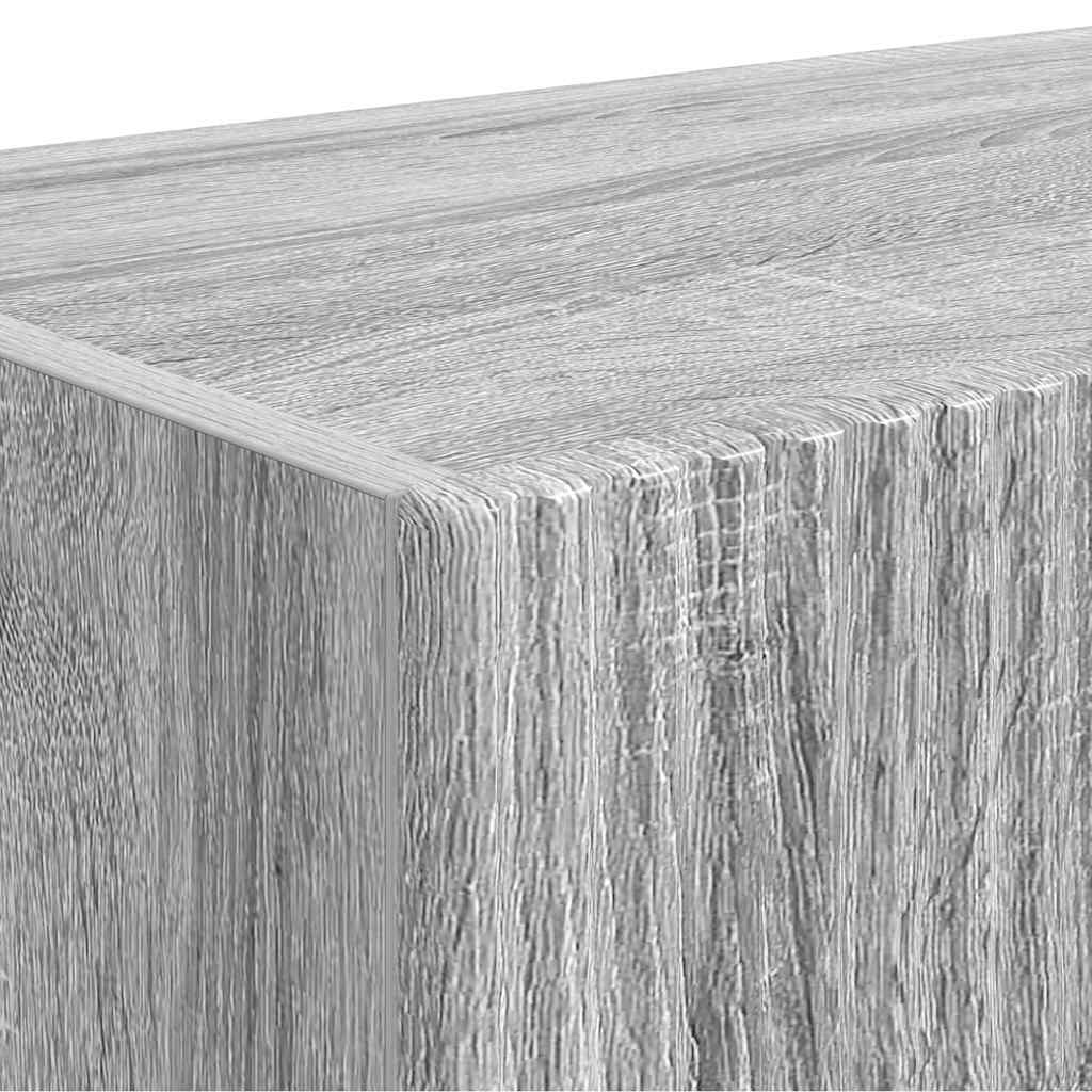 TV Wall Cabinet Grey Sonoma 39 x 31 x 29.5 cm Engineered Wood