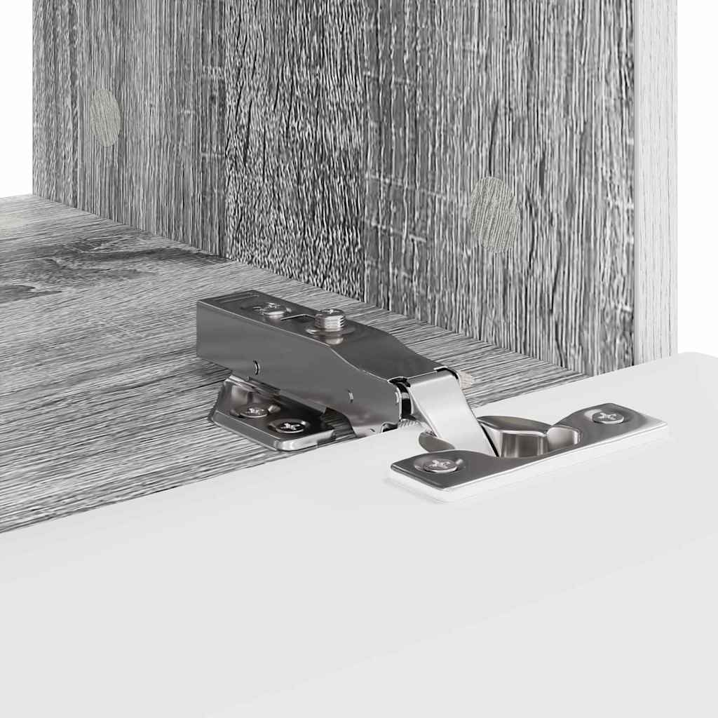 TV Wall Cabinet 2 pcs Grey Sonoma 39 x 31 x 29.5 cm